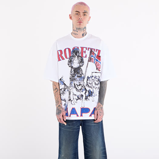 Majica Napapijri x PDF Short-Sleeved T-Shirt White