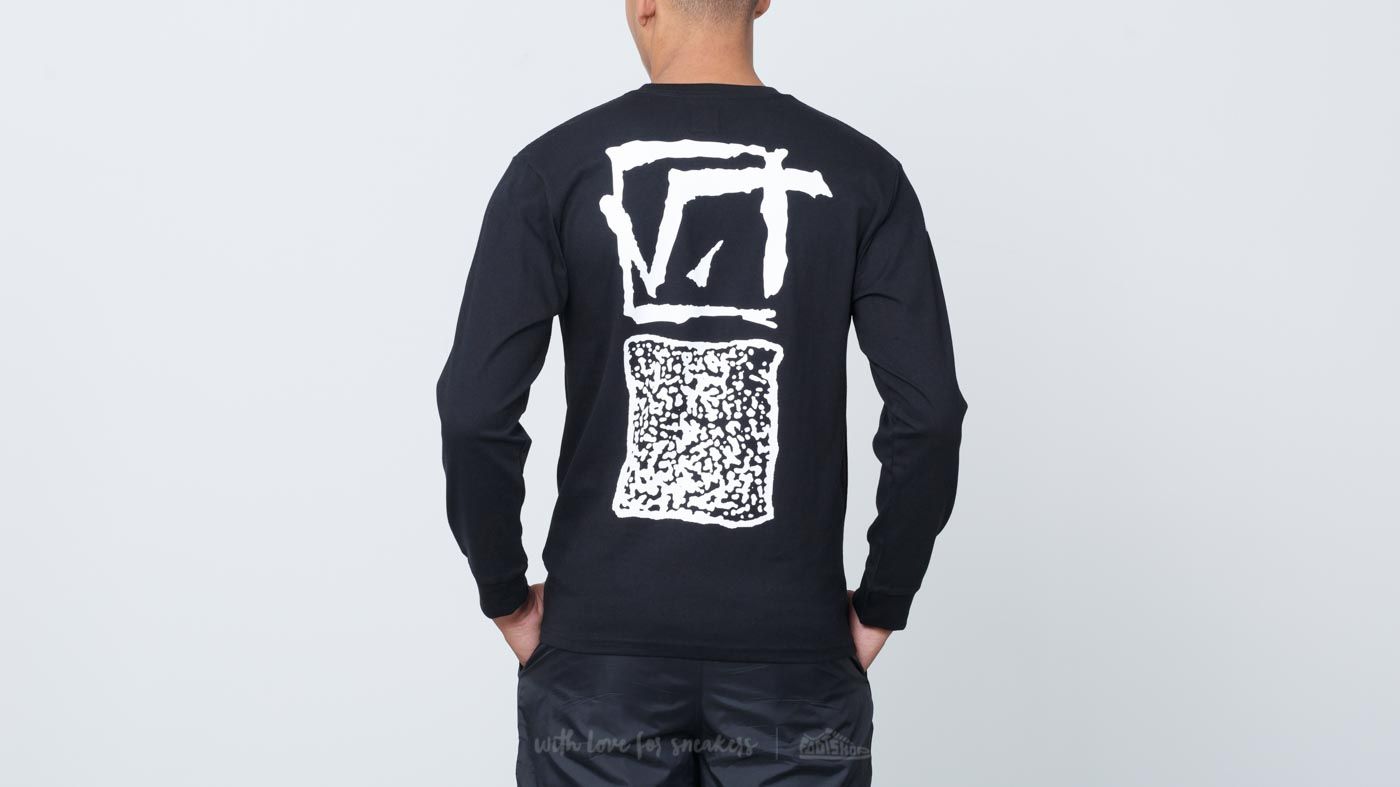 Magliette Vans Square Root Longsleeve Tee Black