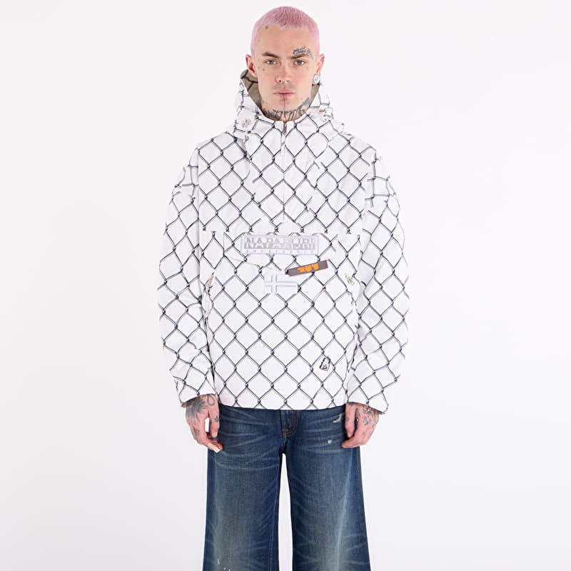 Veste Napapijri x PDF Anorak Jacket Rainforest Next White