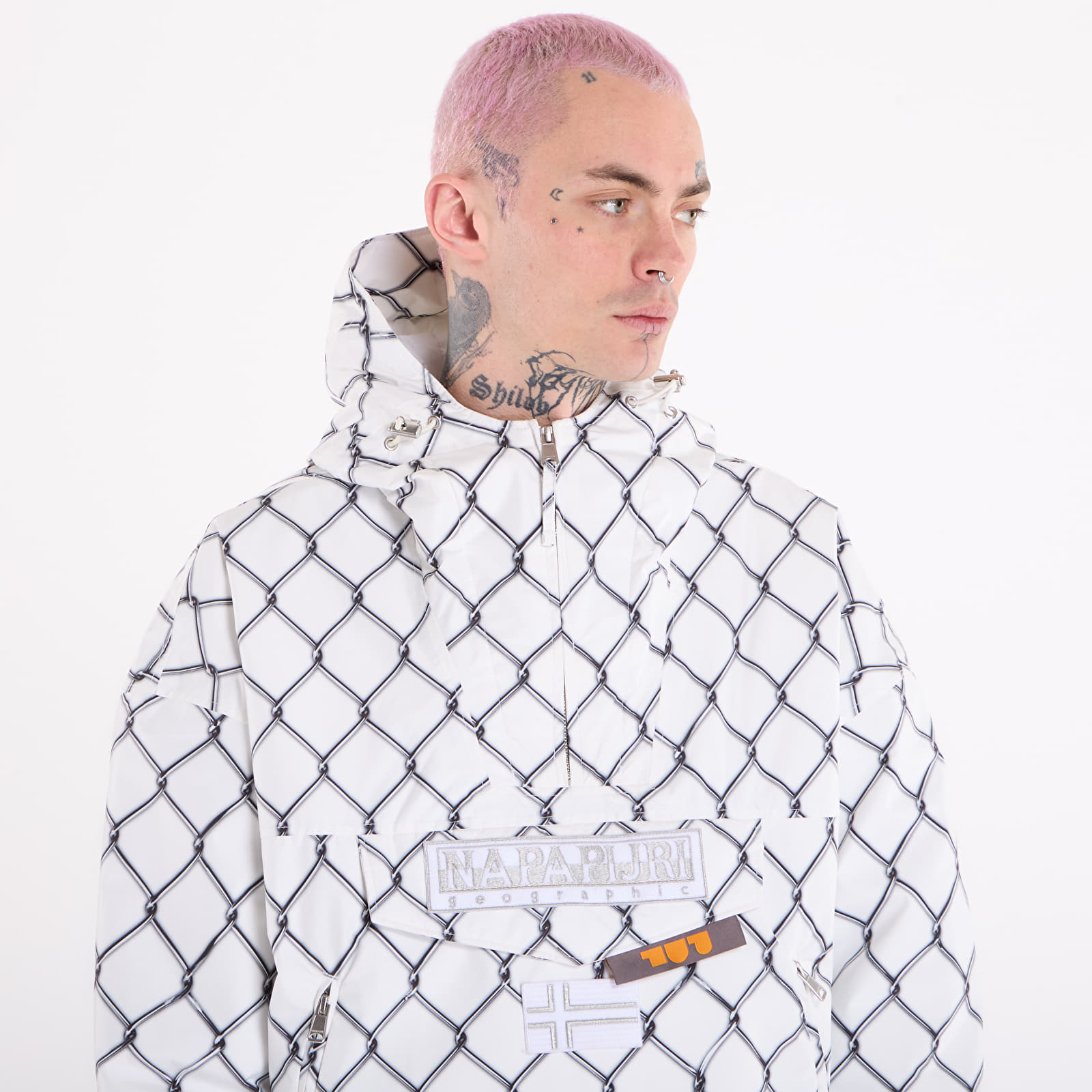 Jakne Napapijri x PDF Anorak Jacket Rainforest Next White