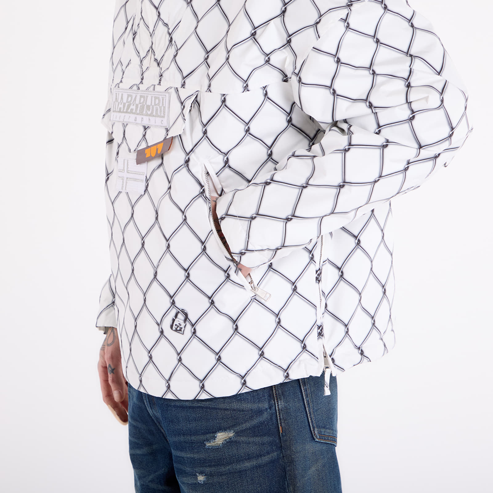 Jakne Napapijri x PDF Anorak Jacket Rainforest Next White