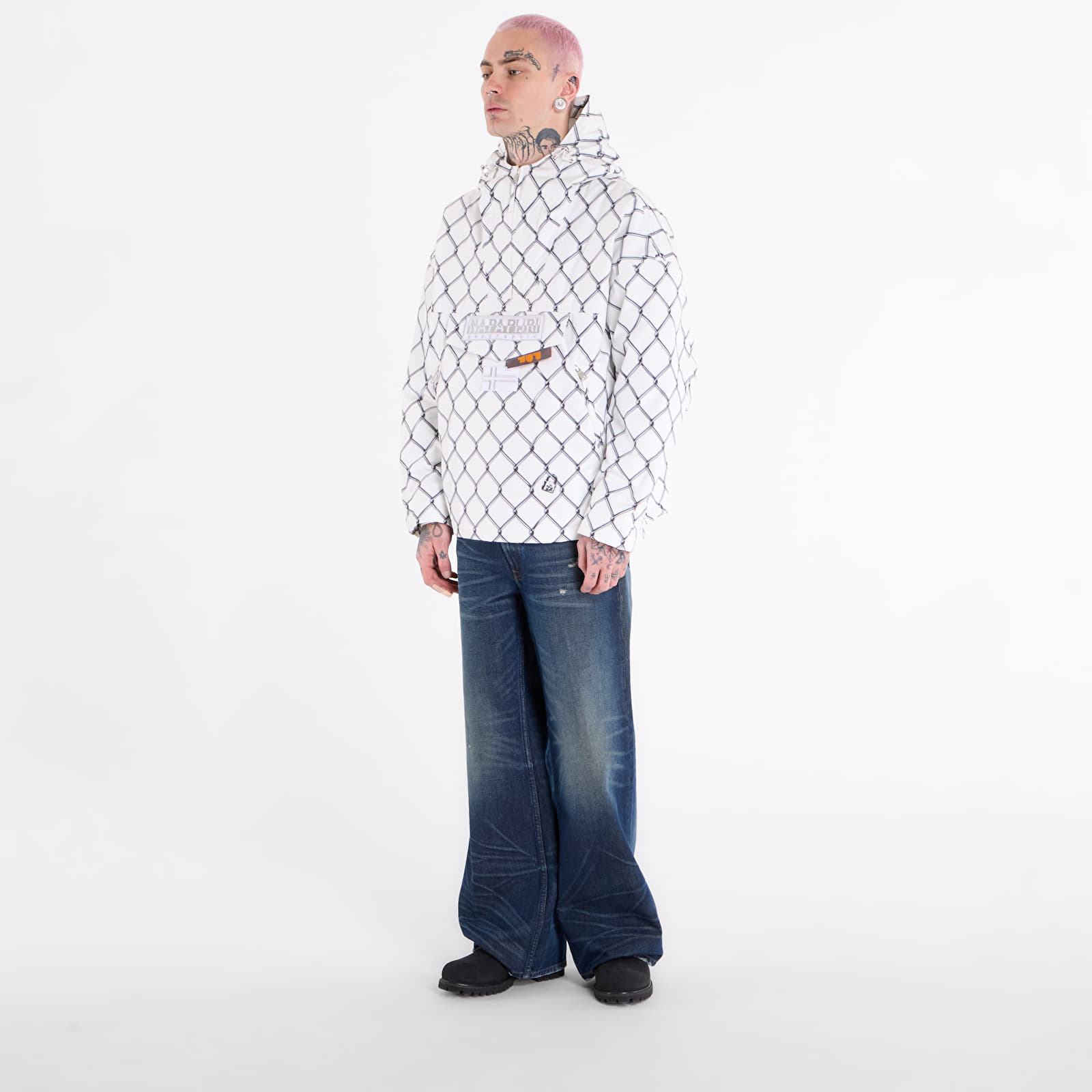 Jakne Napapijri x PDF Anorak Jacket Rainforest Next White