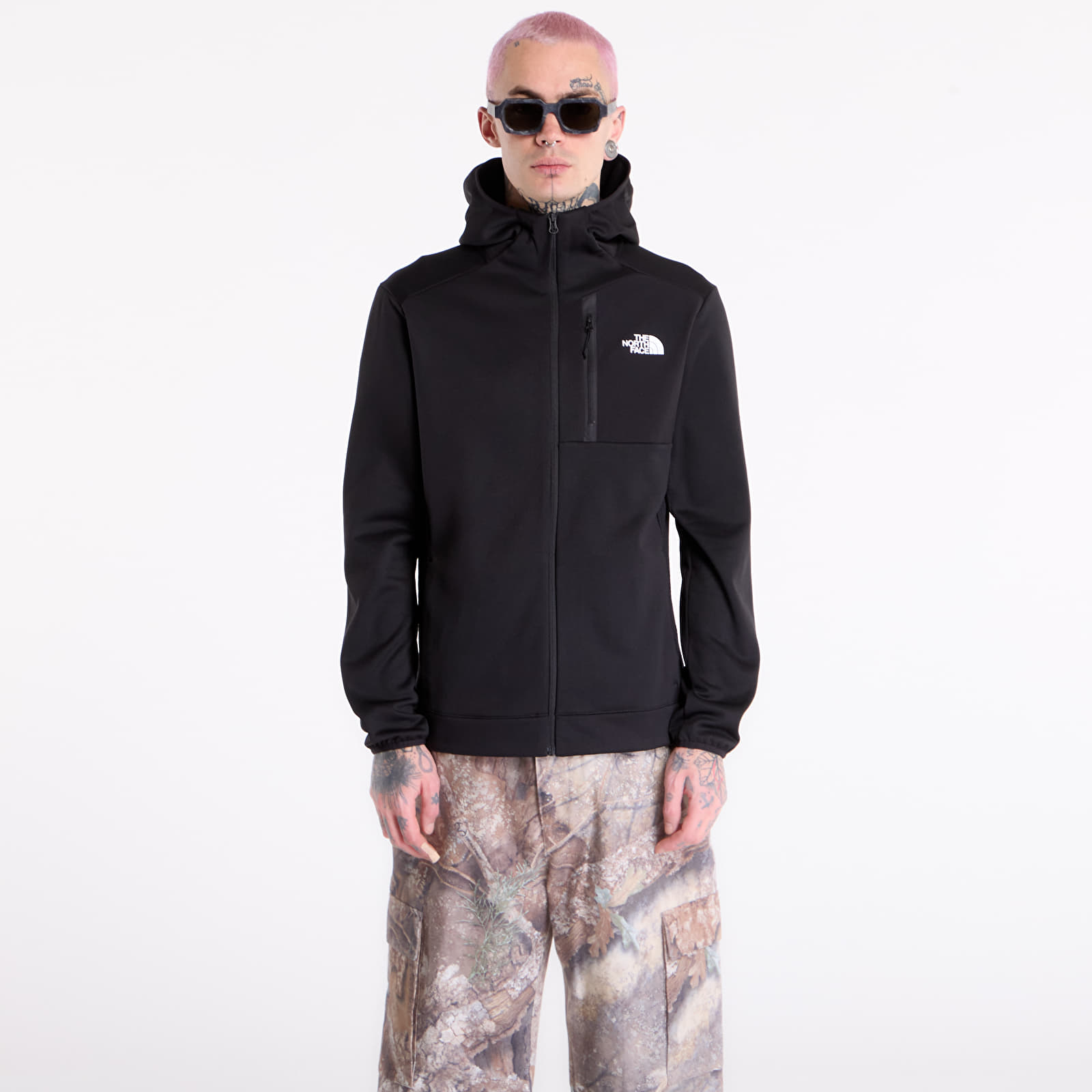 Herrenjacken The North Face Mountain Athletics Fleece Full Zip Jacket TNF Black