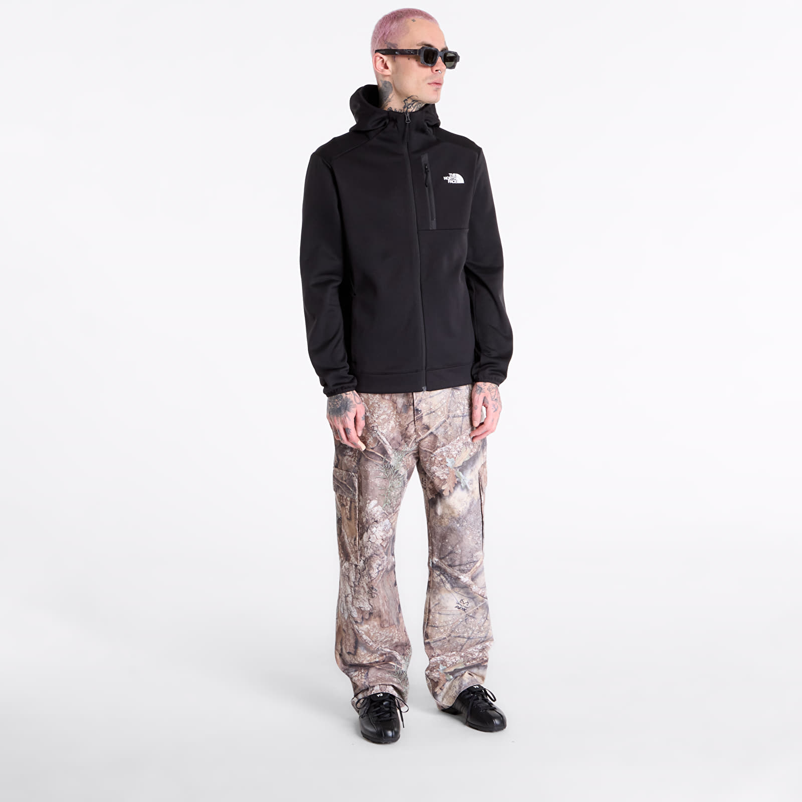 Herrenjacken The North Face Mountain Athletics Fleece Full Zip Jacket TNF Black