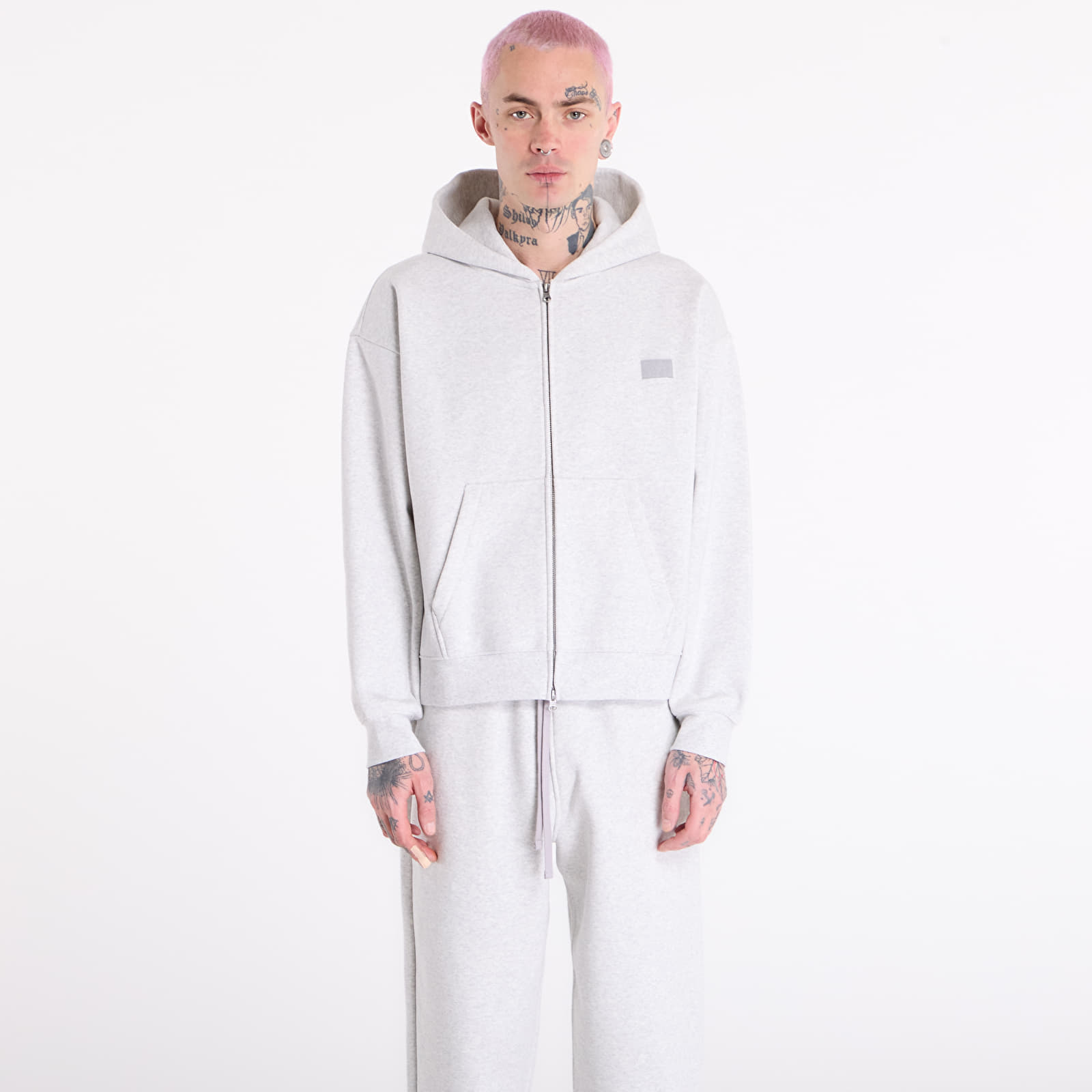 Суитшърт Vans Premium Full Zip Hoodie Ash Heather M