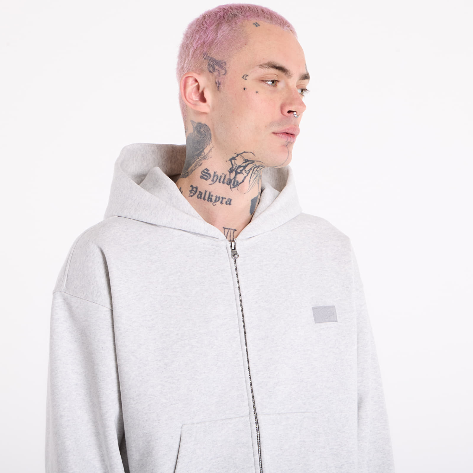 Sweatjacken und Sweatshirts Vans Premium Full Zip Hoodie Ash Heather