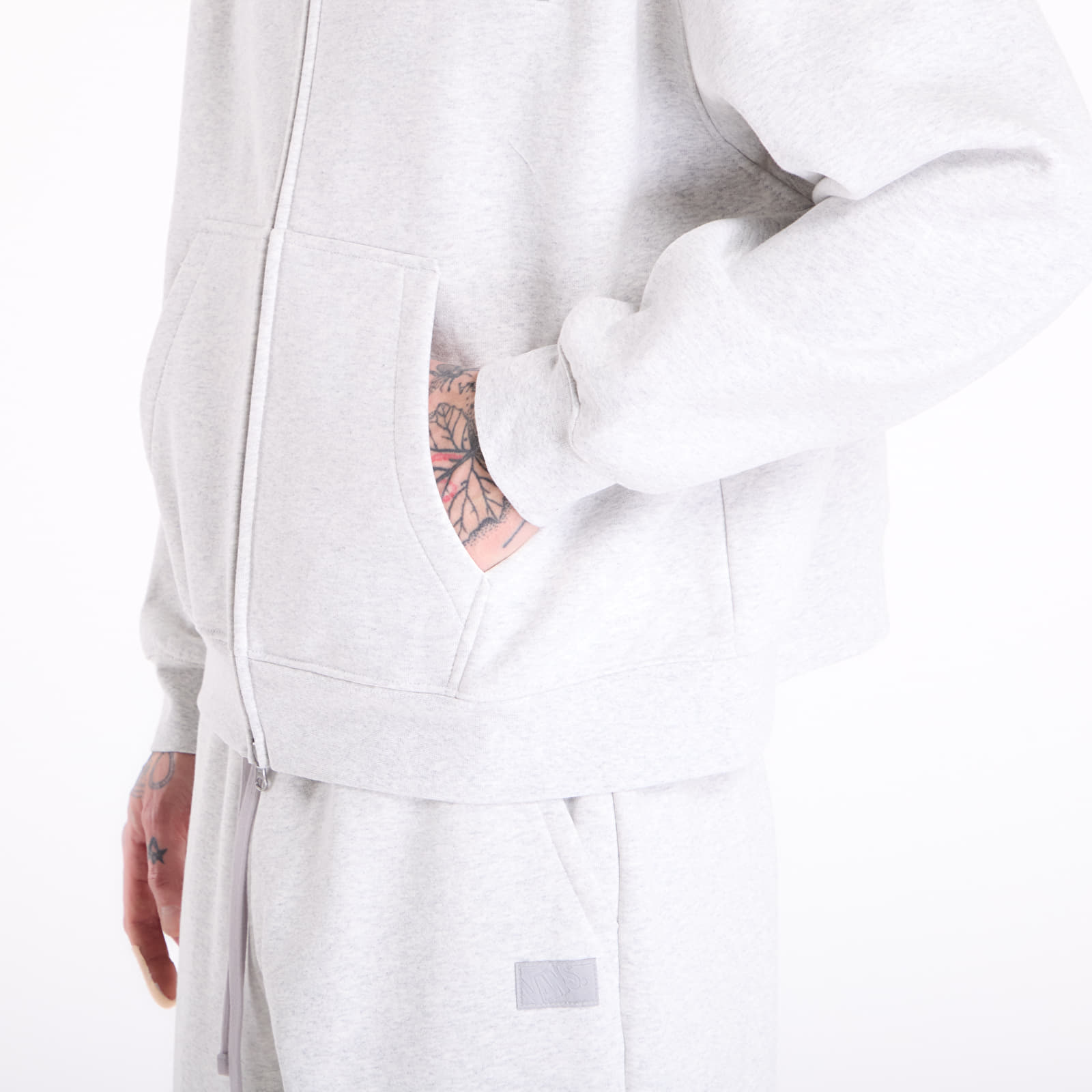 Sweatjacken und Sweatshirts Vans Premium Full Zip Hoodie Ash Heather