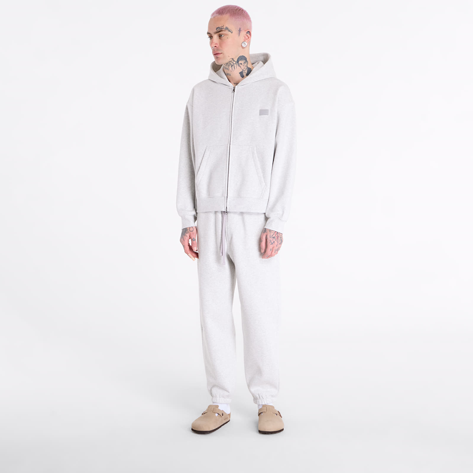 Sweatjacken und Sweatshirts Vans Premium Full Zip Hoodie Ash Heather