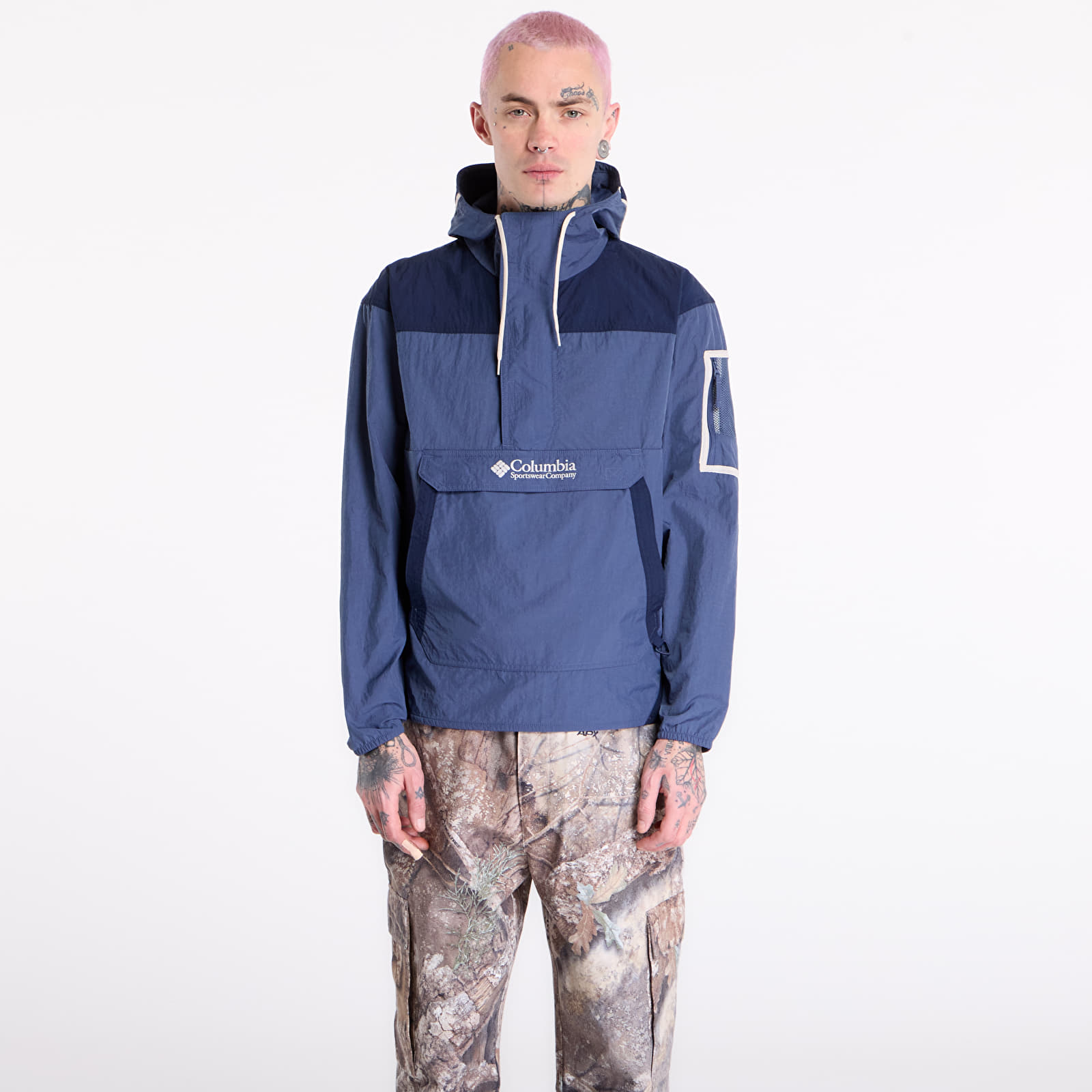 Coach Jackets Columbia Challenger™ Windbreaker Anorak Dark Mountain/ Collegiate Navy