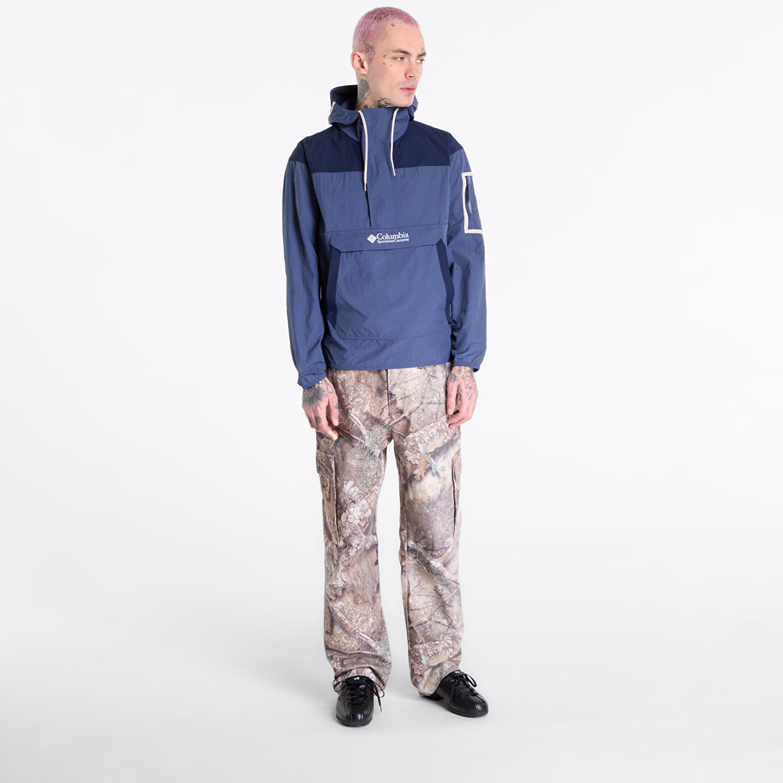 Coach Jackets Columbia Challenger™ Windbreaker Anorak Dark Mountain/ Collegiate Navy