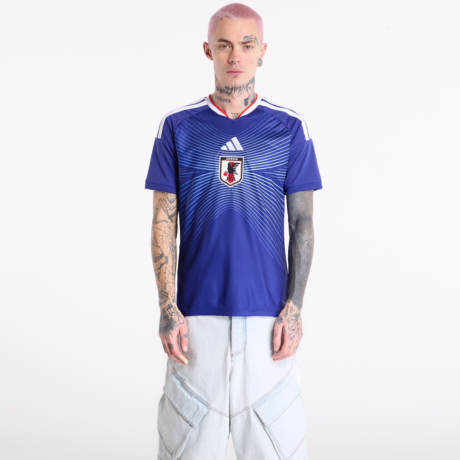 Джърси adidas Jfa H Jersey Japblu/ Ash Blue L
