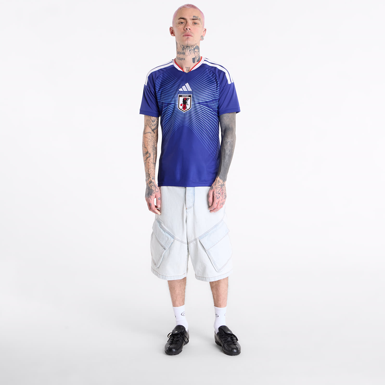 Dresy adidas Jfa H Jersey Japblu/ Ash Blue