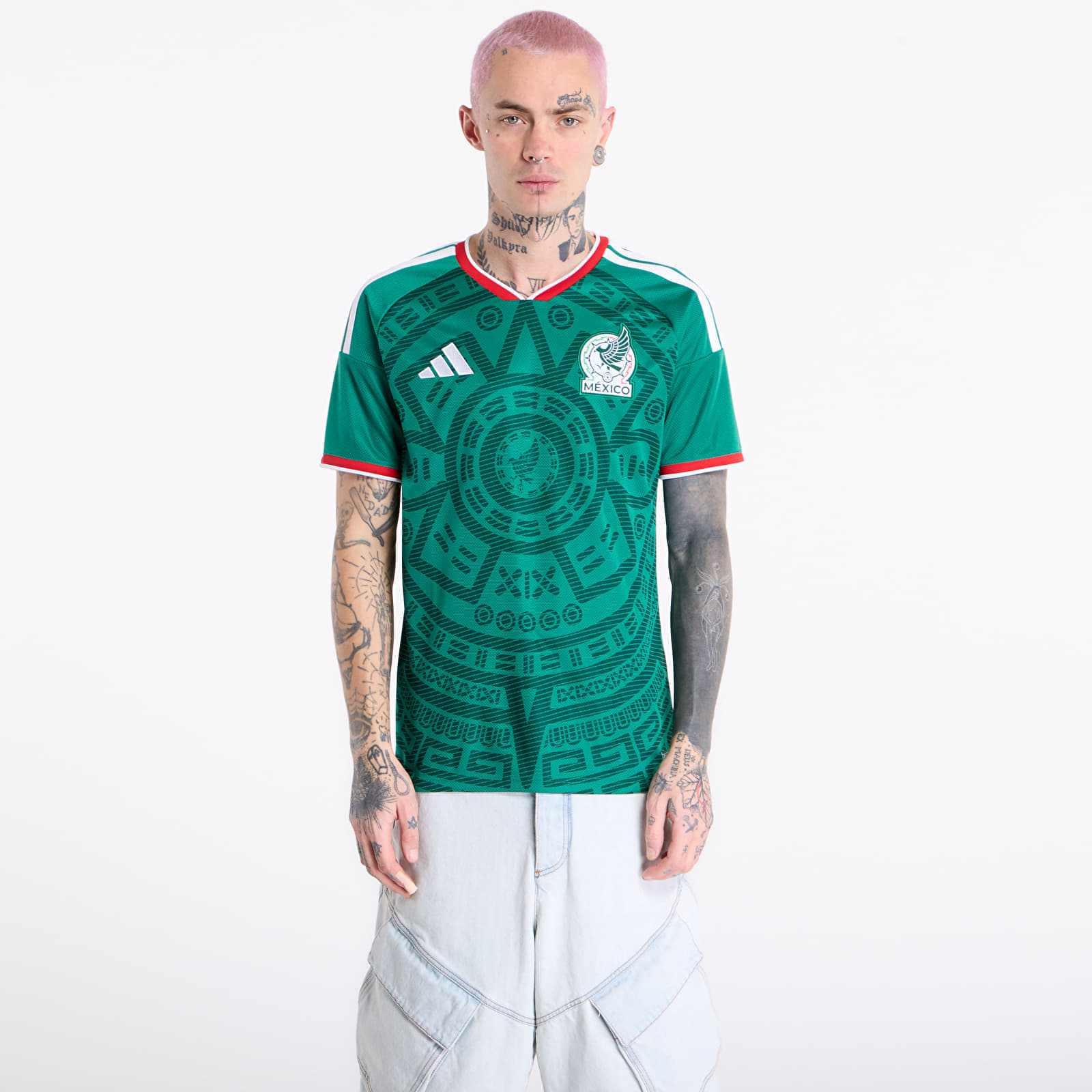 Джърси adidas Fmf H Jersey D Bright Green S