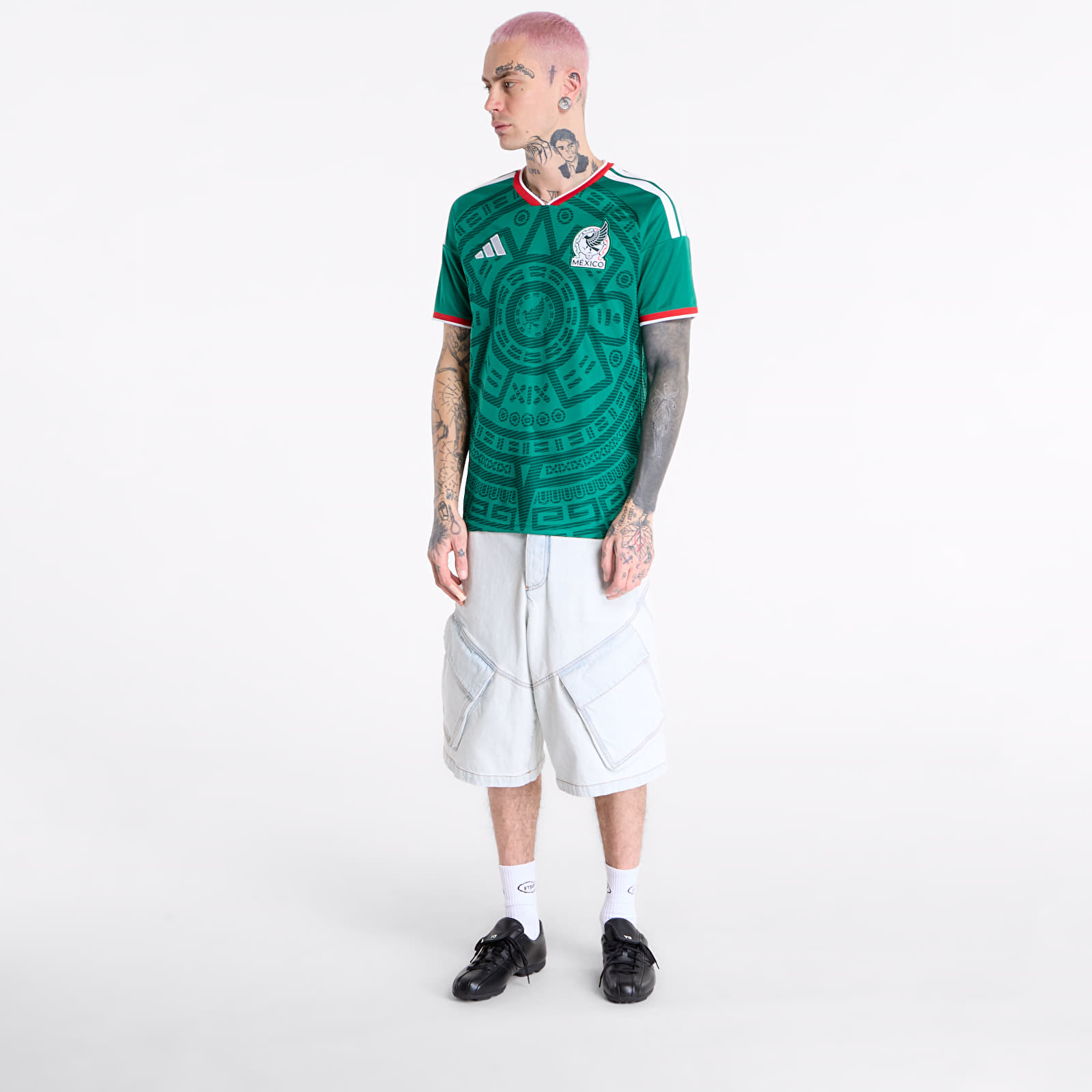 Trikots adidas Fmf H Jersey D Bright Green