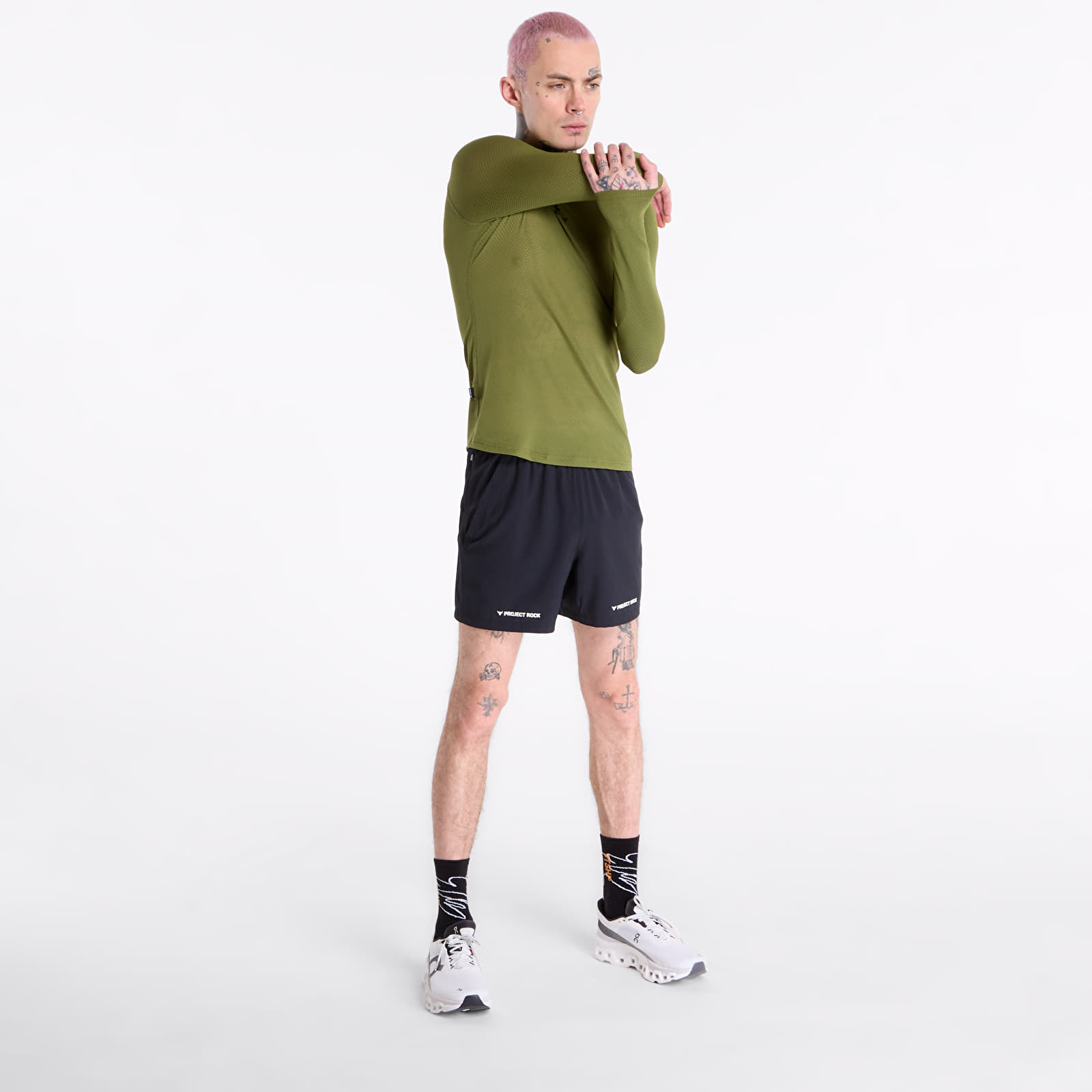 T-krekli SAYSKY Mesh Base Layer Long Sleeve Green