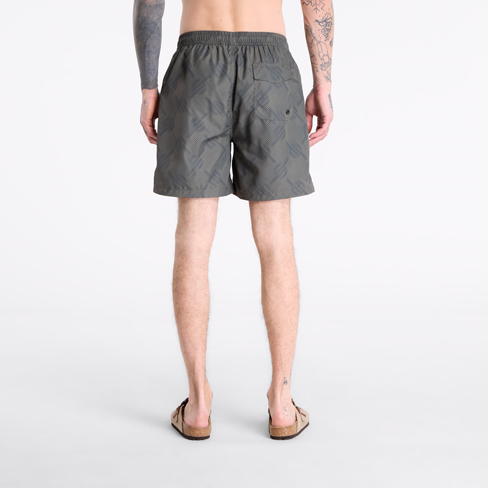Badehosen - Männer Daily Paper Dotted Monogram Swimshorts Kalamata