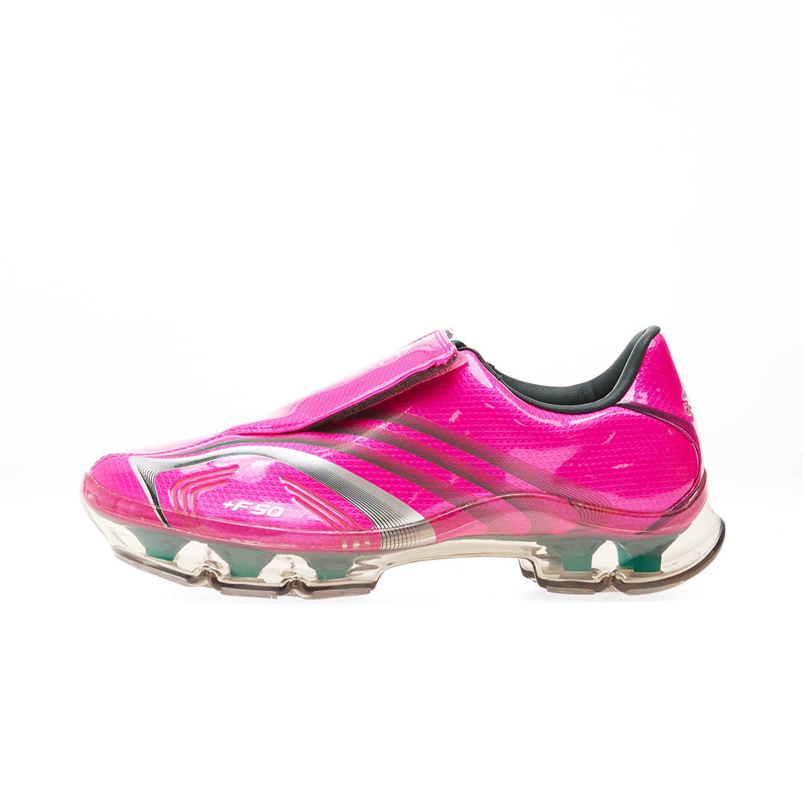 Сникърси adidas F50 Adiframe W Shock Pink/ Bright Green/ Silver Metallic EUR 38 2/3