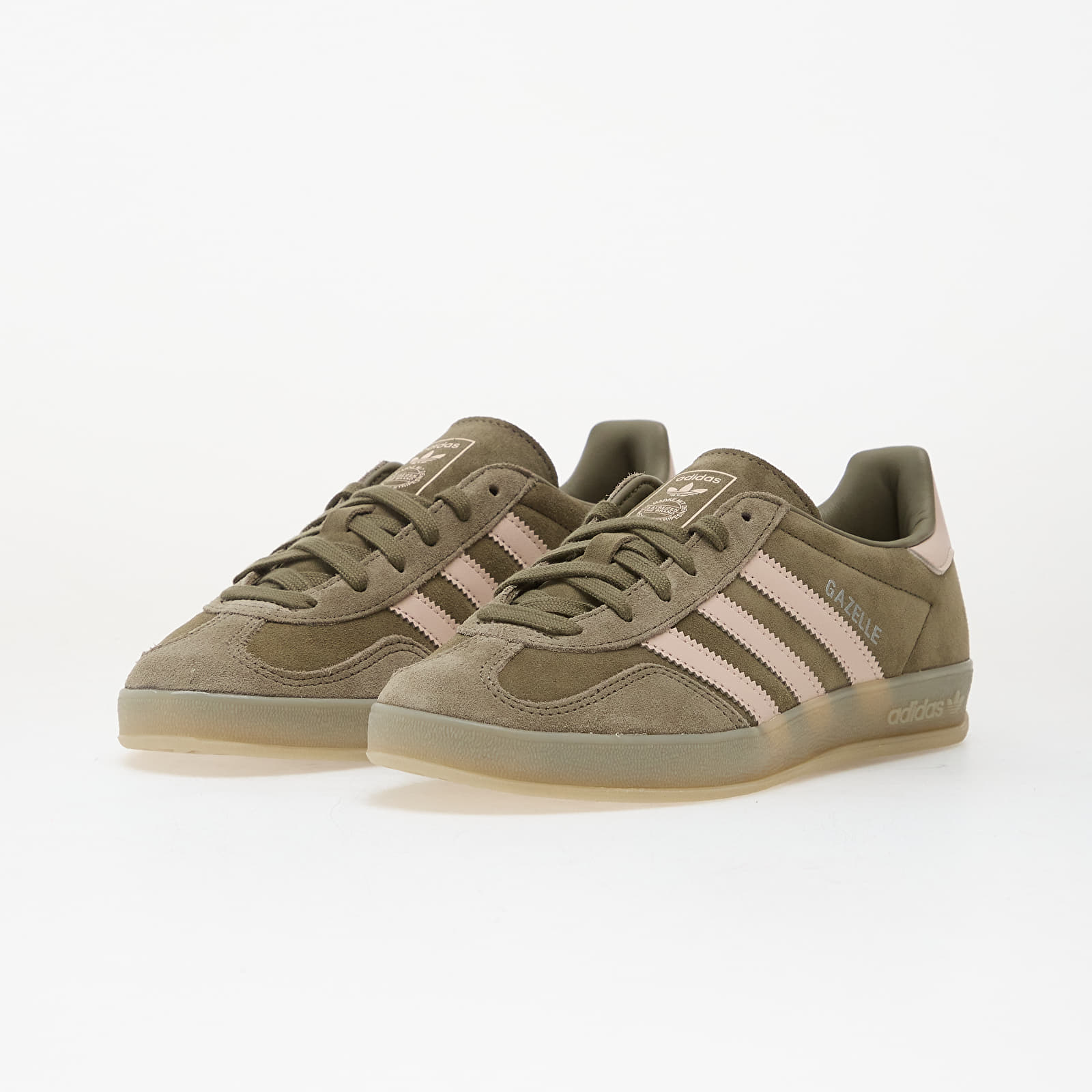 Men's shoes adidas Gazelle Indoor Olive Strata/ Wonder Aqua/ Clay