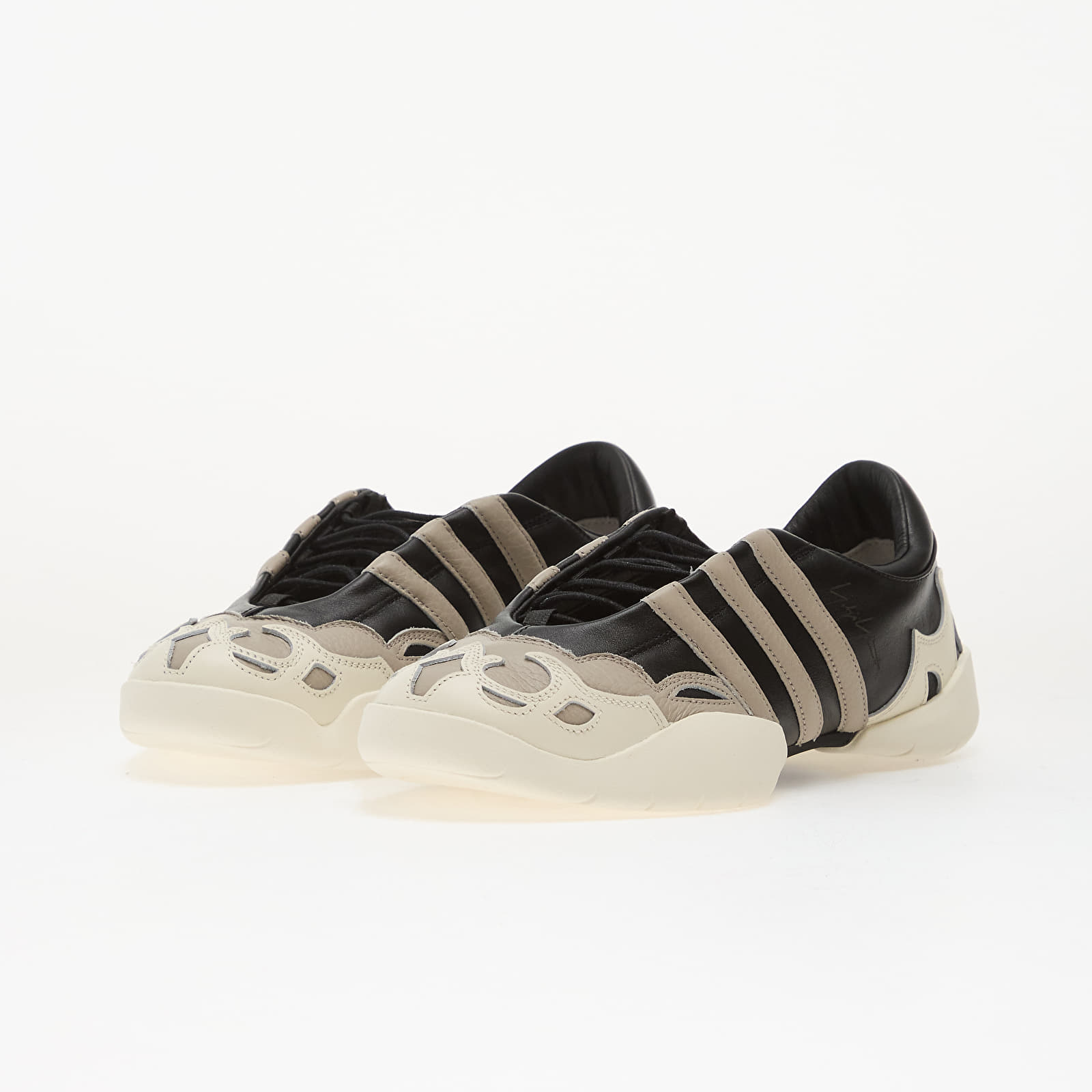 Ανδρικά παπούτσια Y-3 Regu Mary Jane Black/ Off White/ Light Brown