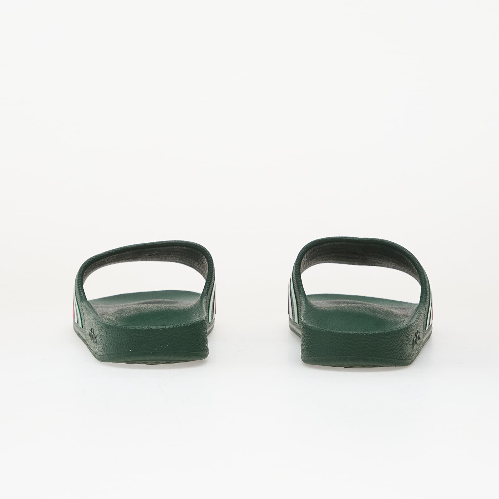 Herren Sneaker und Schuhe adidas Adilette Aqua Slides Team Dark Green/ Ftwr White/ Bright Red