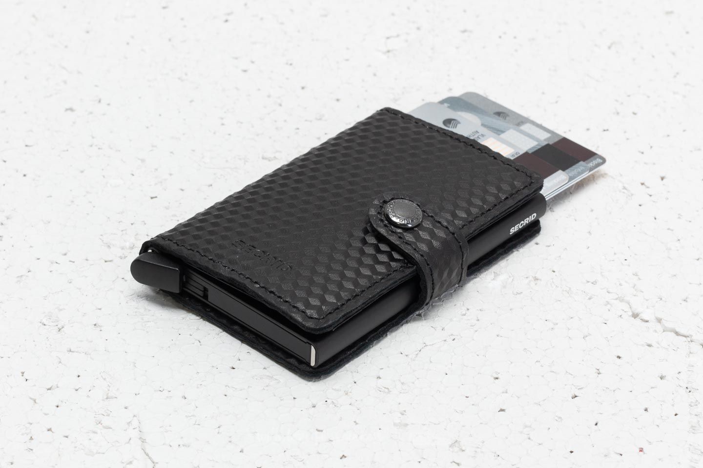 Pénztárcák Secrid Miniwallet Cubic Black
