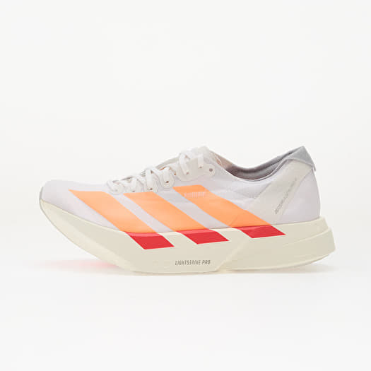 adidas Adizero Adios Pro 4 Ftwr White/ Beam Orange/ Lucid Red