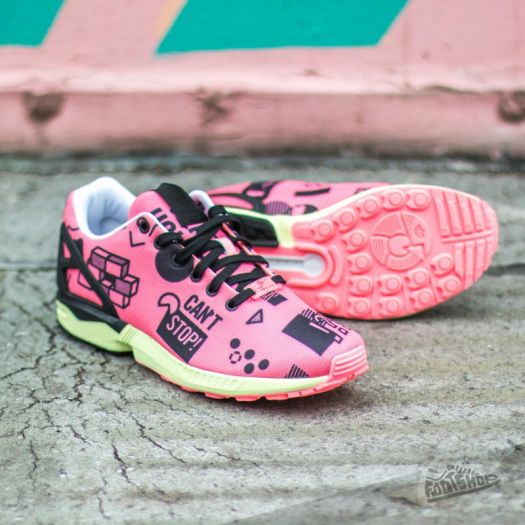 Women s shoes adidas ZX Flux Light Flash Red Core Black Ftwr White Footshop