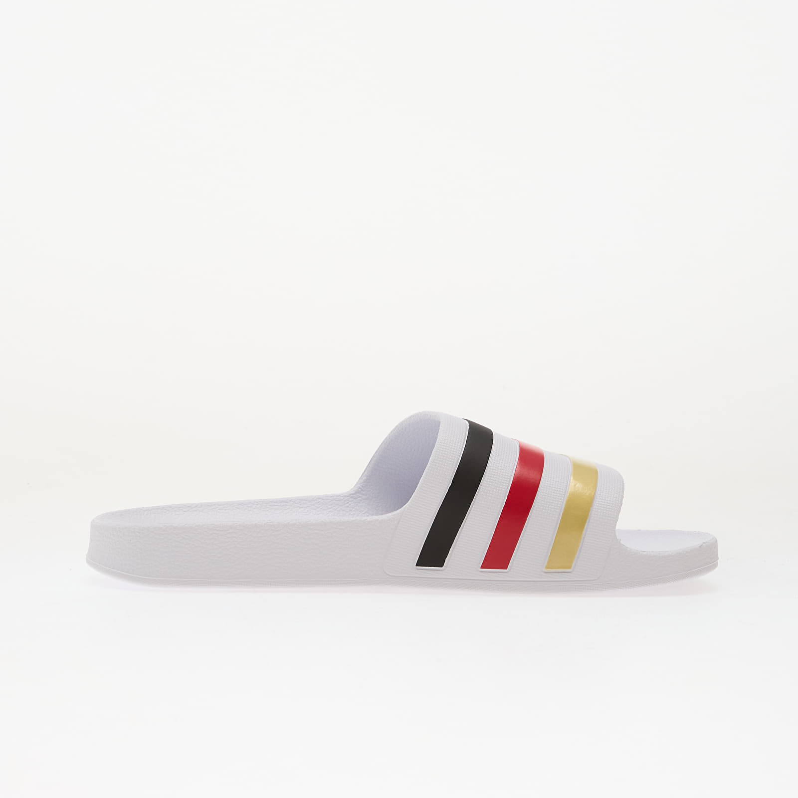 Herren Sneaker und Schuhe adidas Adilette Aqua Slides Ftwr White/ Core Black/ Gold Met.