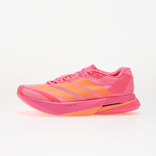 adidas Adizero Boston 13 Running Lucid Pink/ Lucid Orange/ Iron Met.