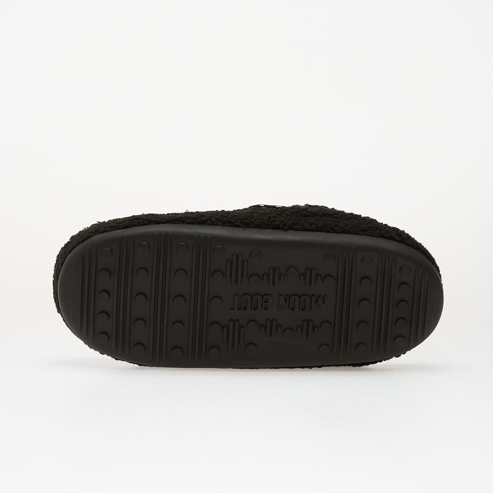 Skor för män Moon Boot Teddy Slipper Black