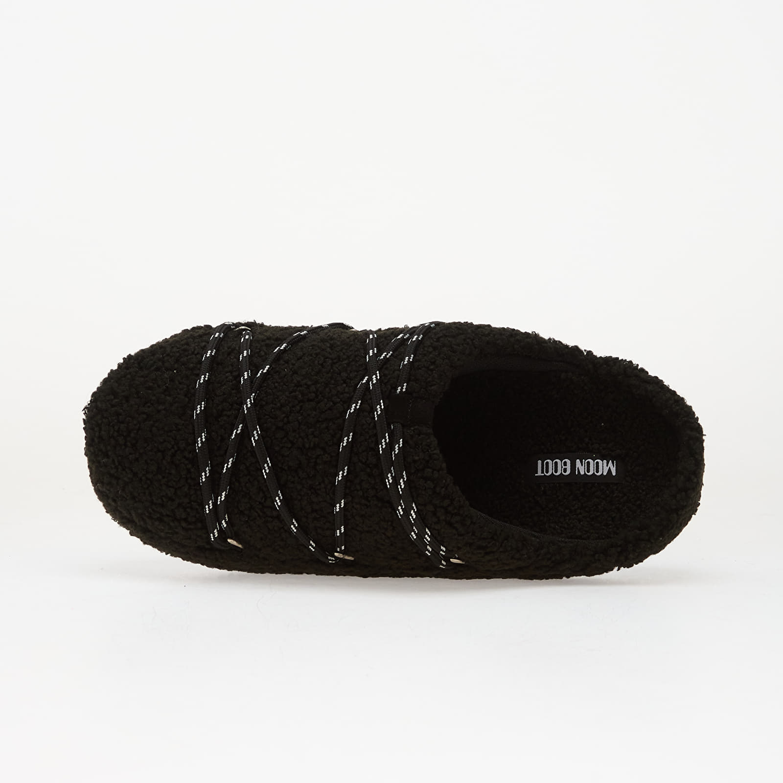 Skor för män Moon Boot Teddy Slipper Black
