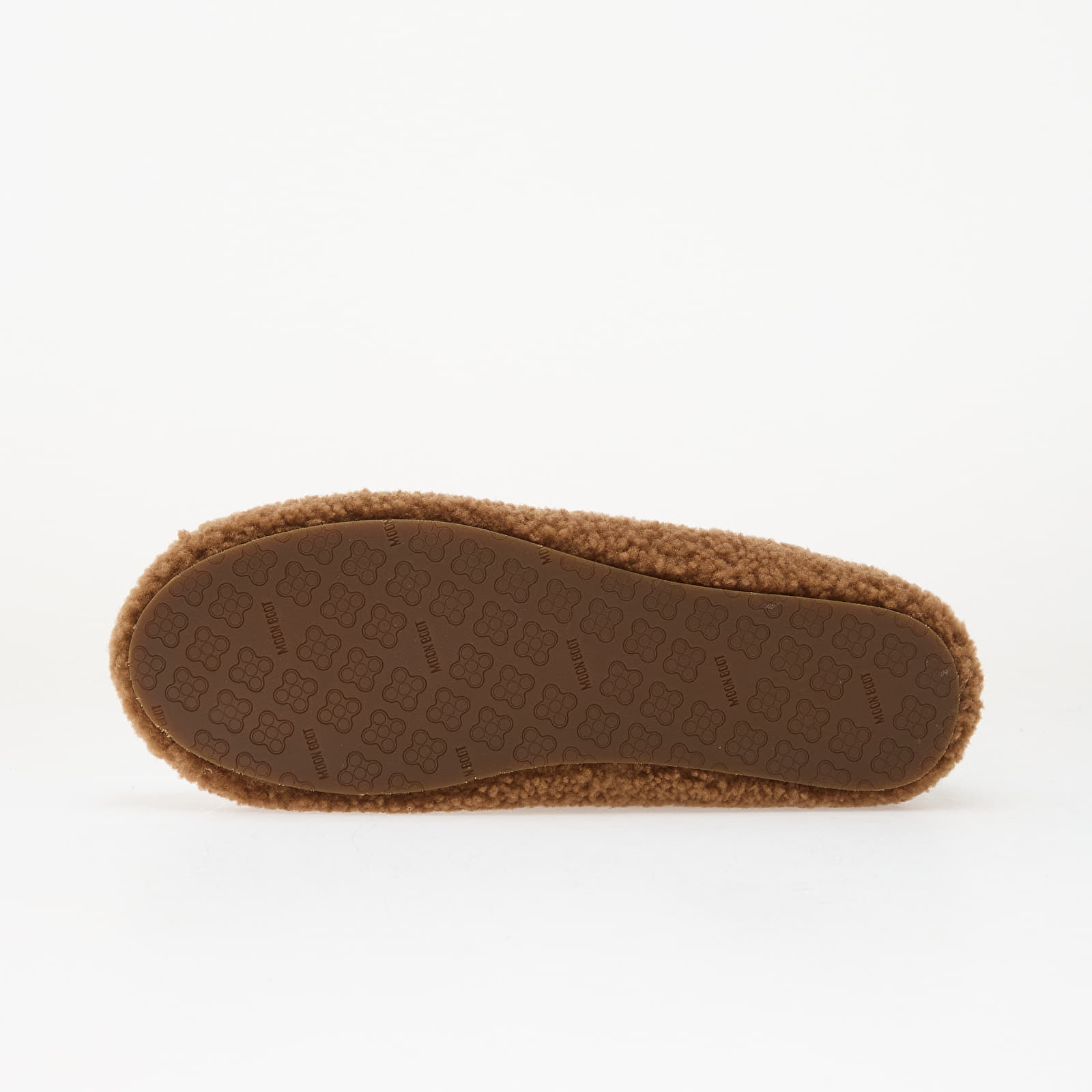 Dámské tenisky a boty Moon Boot Shearling Ballerina Cognac