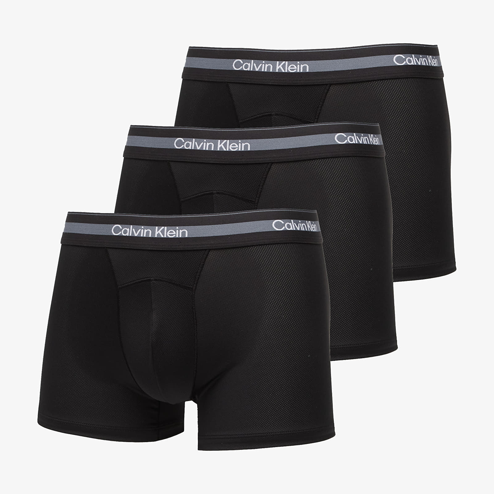 Trenky Calvin Klein Trunk 3-Pack Black