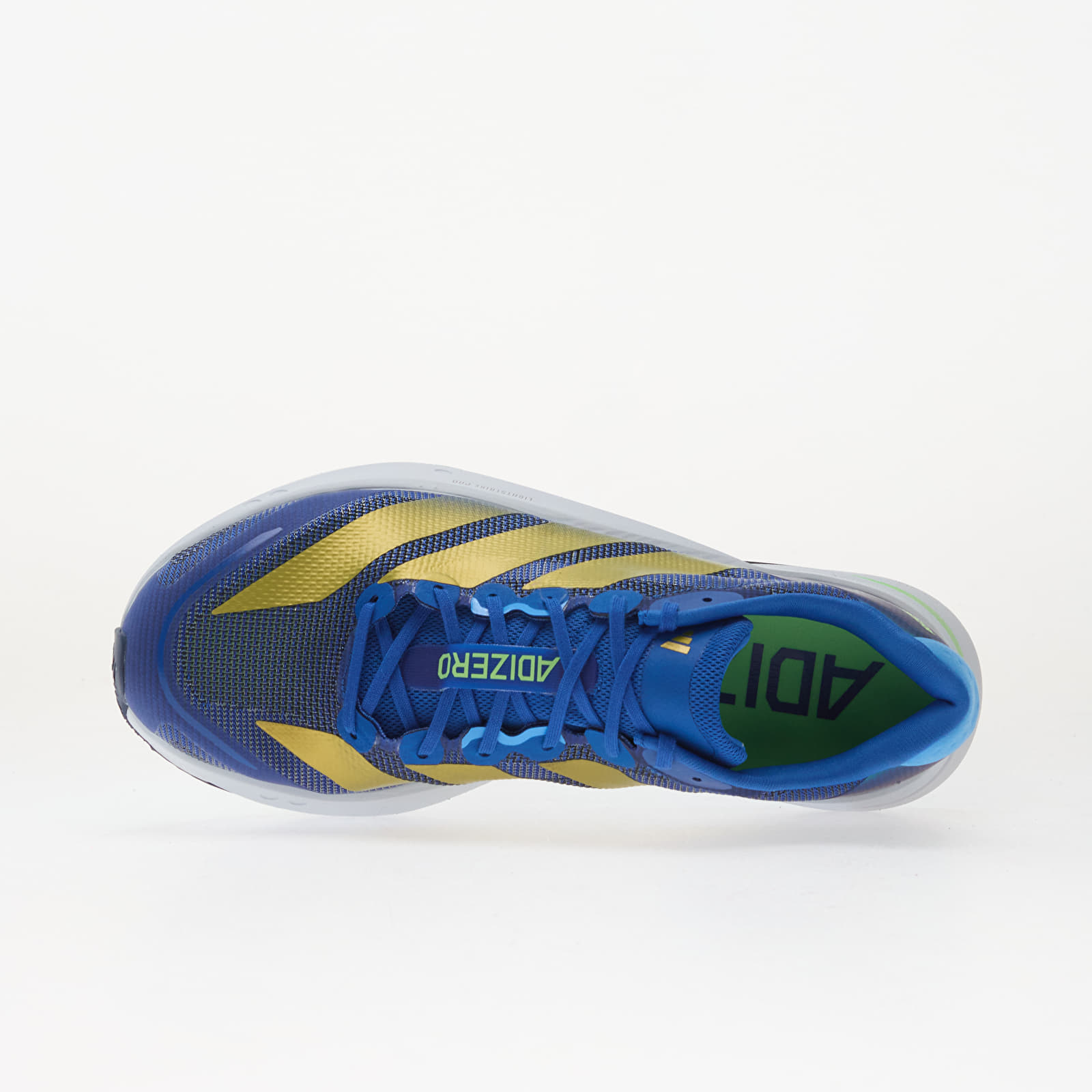 Încălțăminte și sneakerși pentru bărbați adidas Adizero Boston 13 Blue/ Gold Met./ Blue Burst