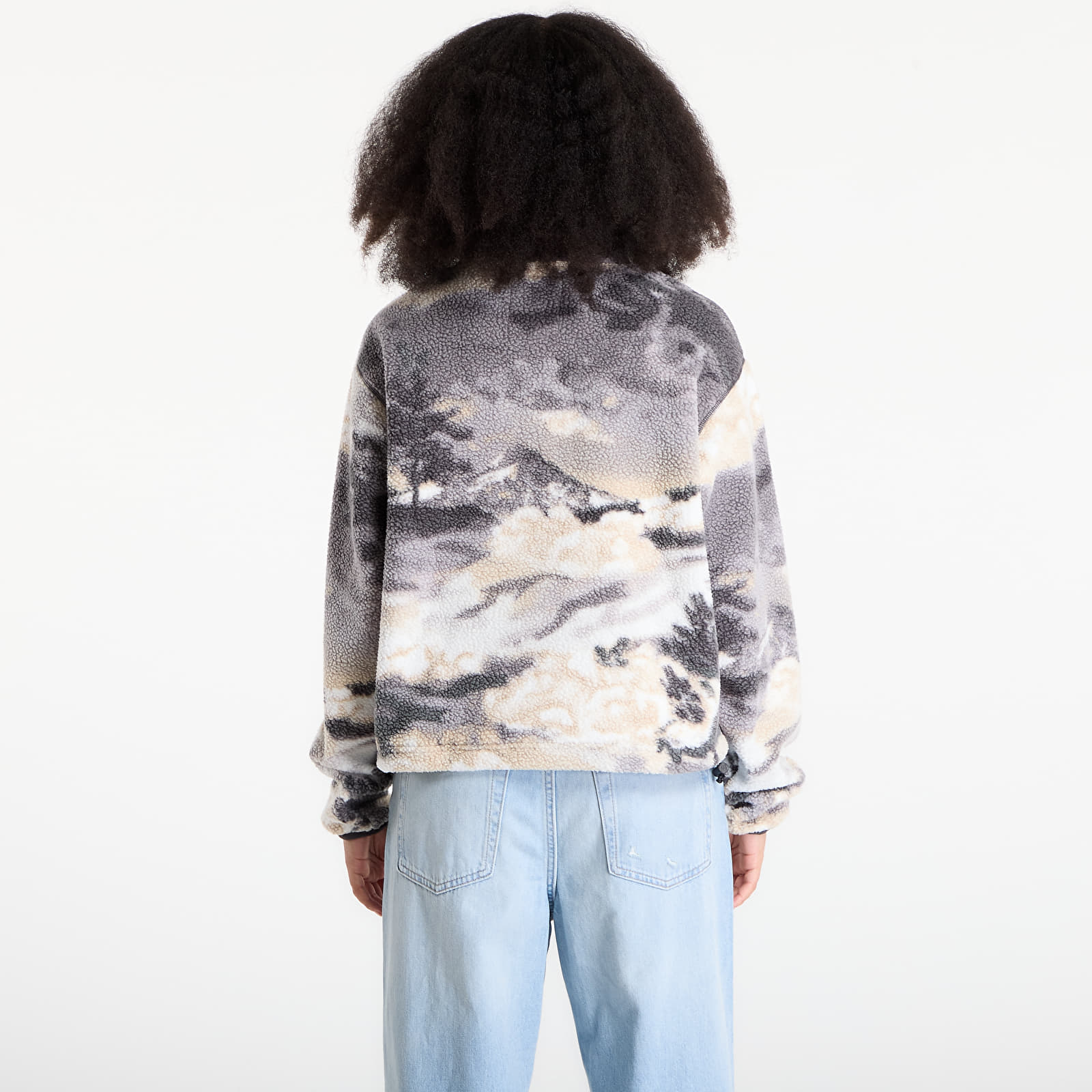 Jackets Columbia Helvetia™ II Cropped Sherpa Half Snap Fleece With Print Shark/ Dreaming