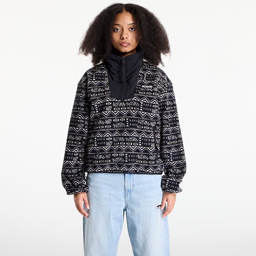 Sweatshirt Columbia Sequoia Grove™ Half Zip Fleece With Print Black/ Horizons