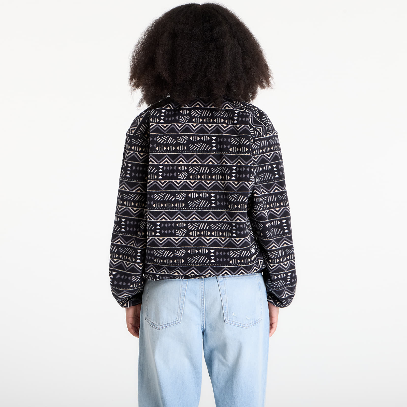 Mikiny Columbia Sequoia Grove™ Half Zip Fleece With Print Black/ Horizons