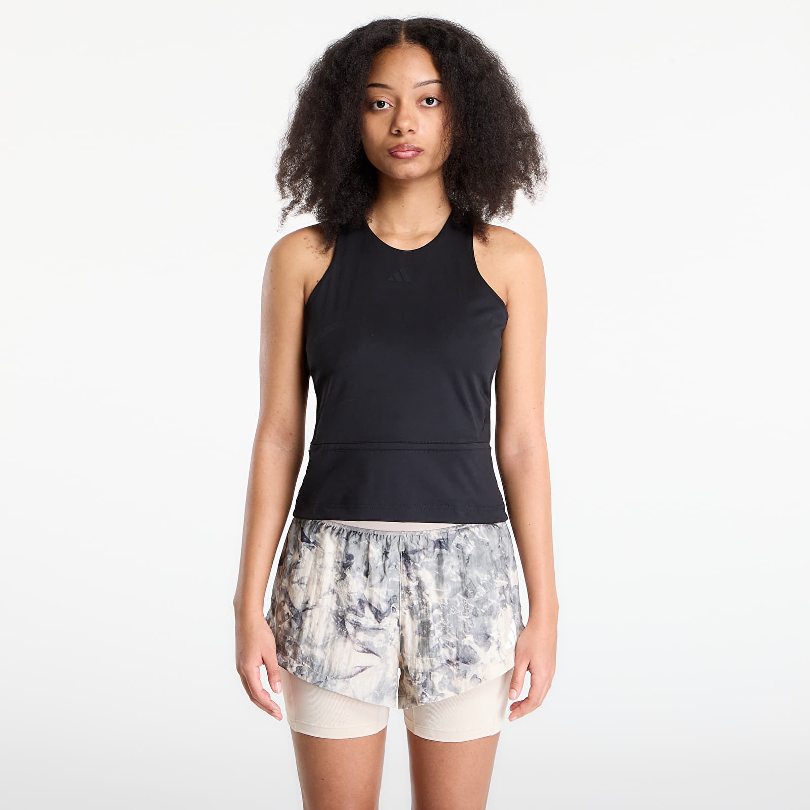 Topy adidas Padel Climacool Mid-Length Y-Tank Top Black