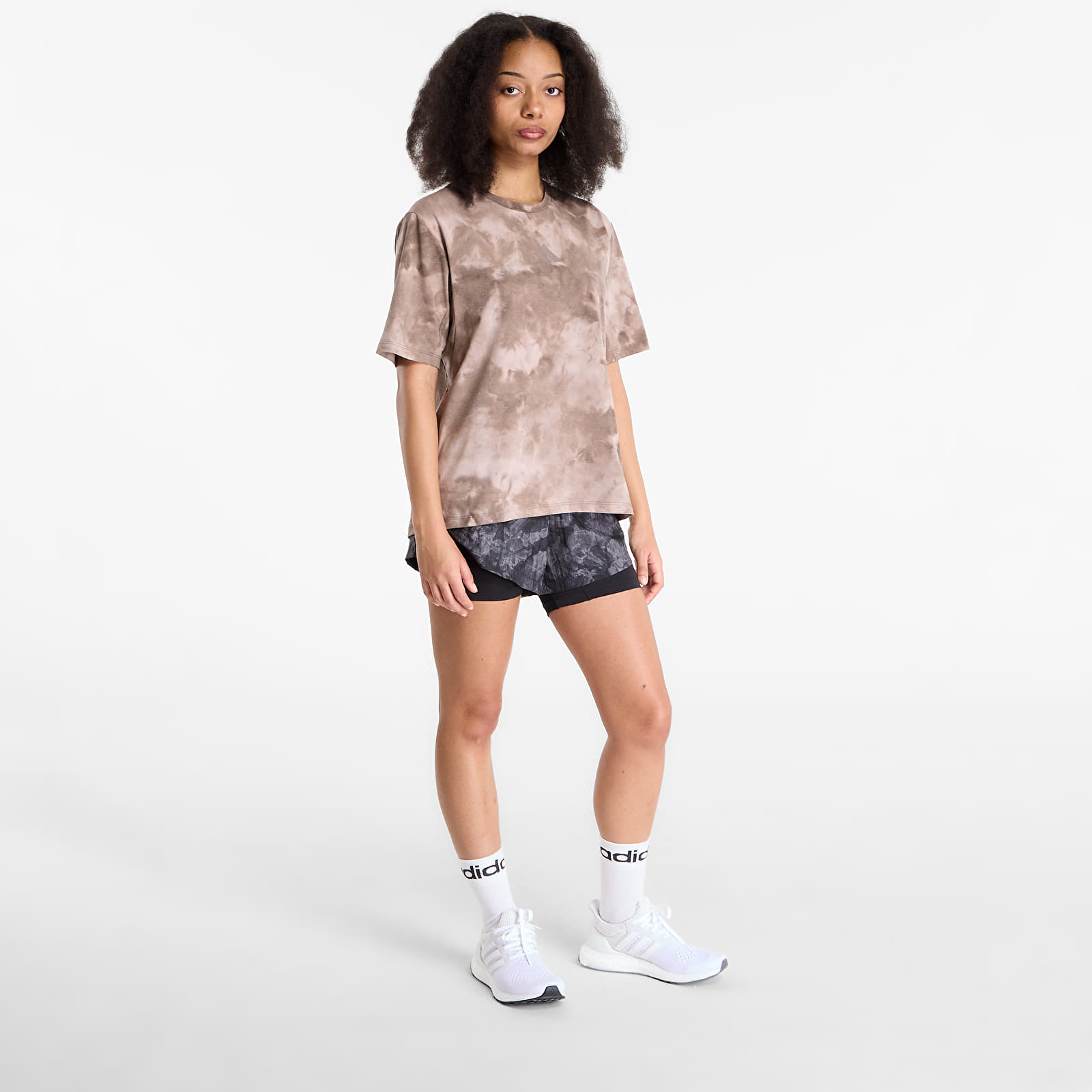 Ženske majice  adidas Terrex Multi Spray Dye T-Shirt Wonder Taupe/ Earth Strata