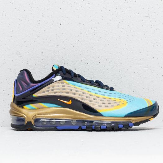 Nike air max deluxe midnight store navy laser orange