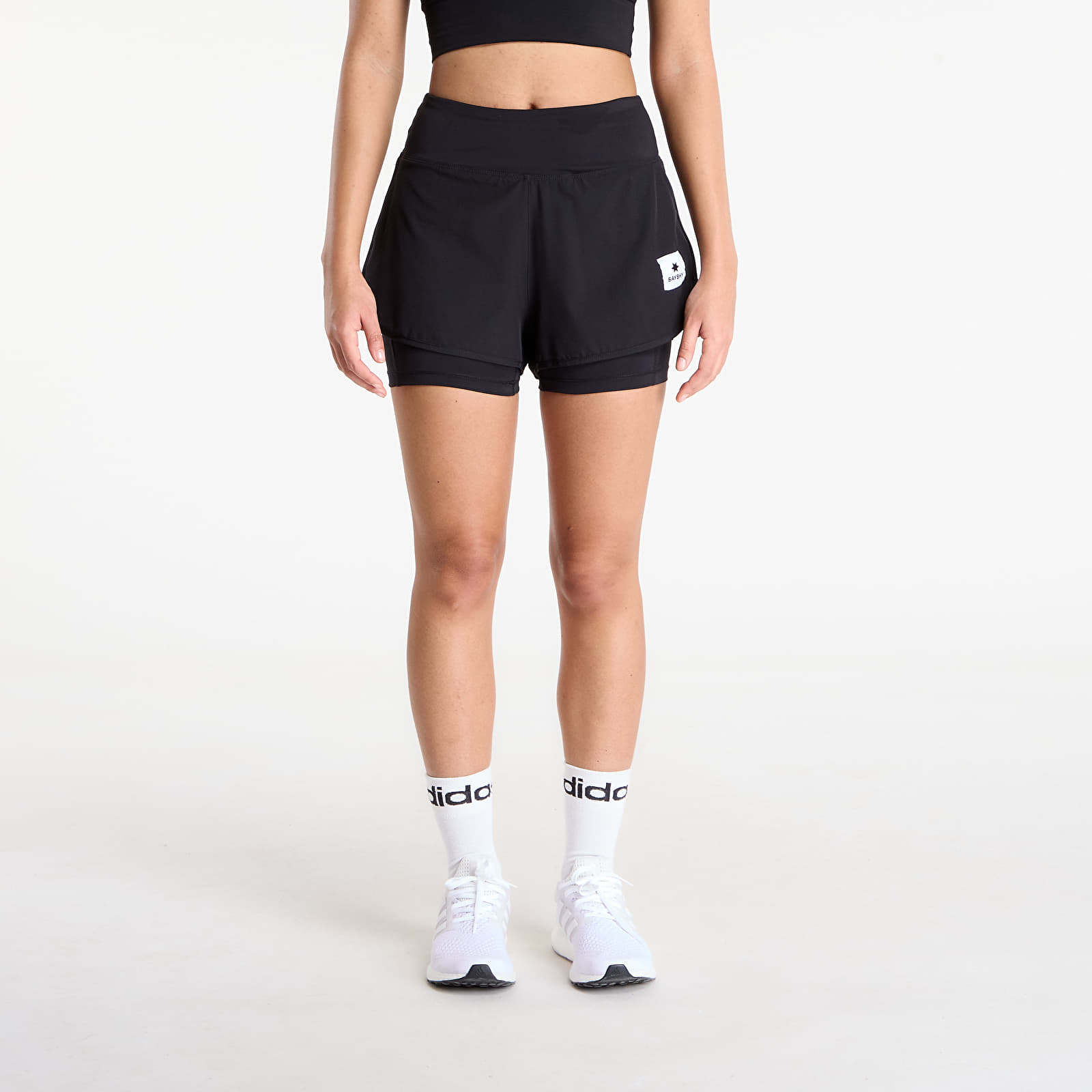 Calções SAYSKY W Pace 2 in 1 Shorts 3" Black