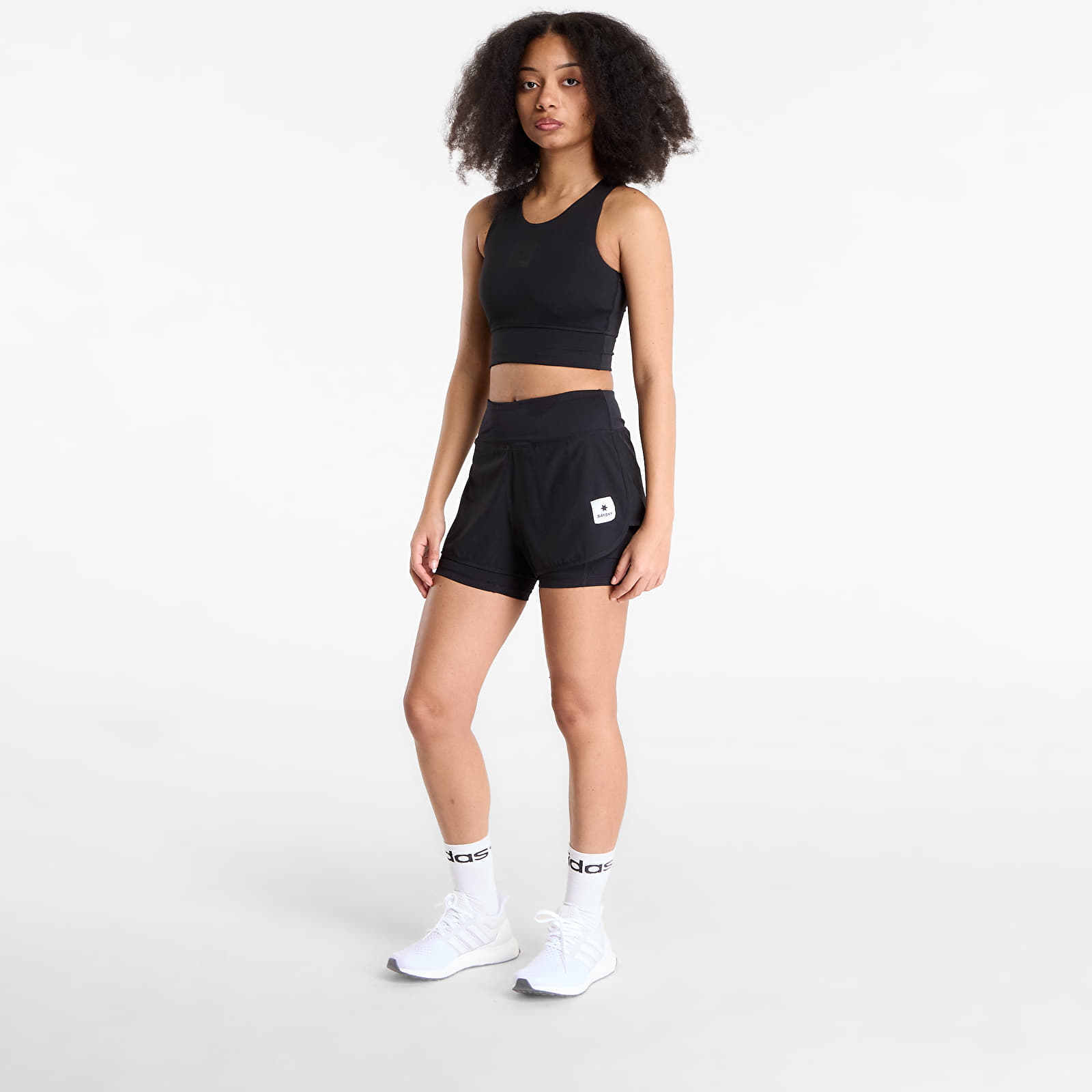 Calções SAYSKY W Pace 2 in 1 Shorts 3" Black