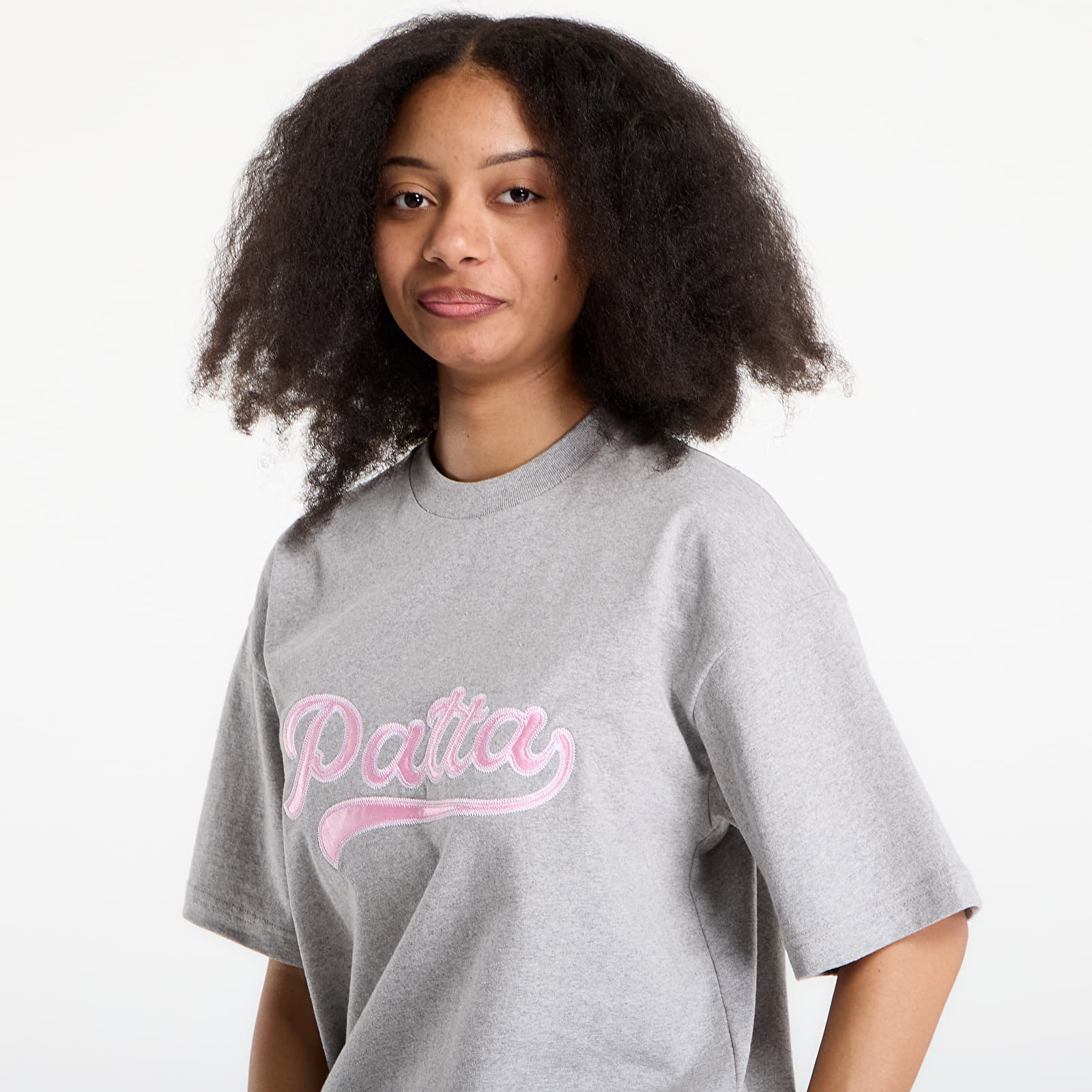 Camisetas Patta Logo Tail T-Shirt UNISEX Grey heather