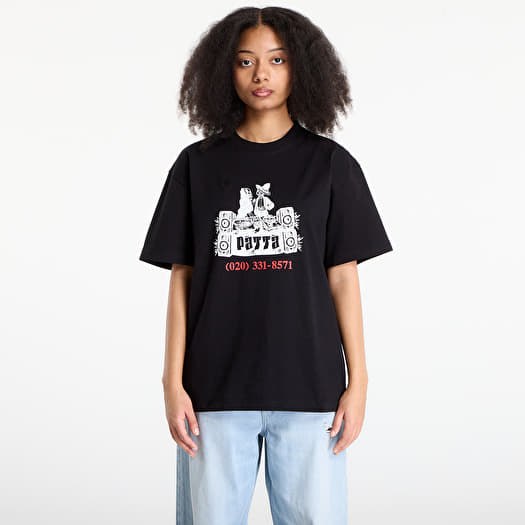 T-särk Patta DJ Skully T-Shirt UNISEX Black