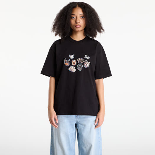 T-skjorte Patta Dogs T-Shirt UNISEX Black