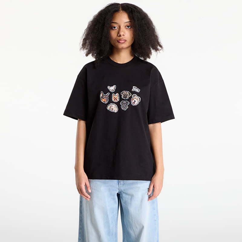 T-shirt Patta Dogs T-Shirt UNISEX Black