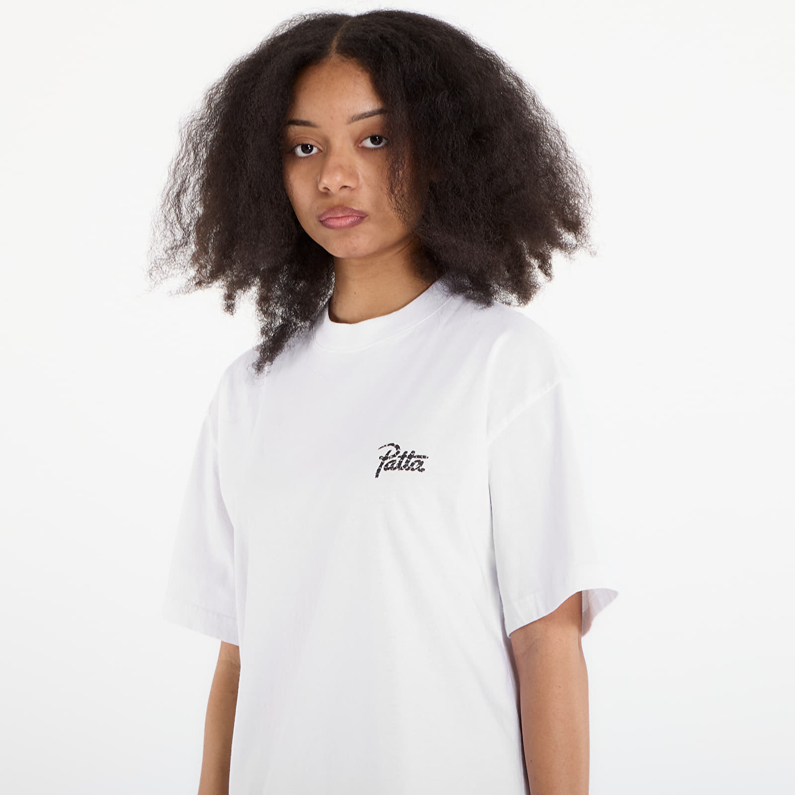 Trička Patta Croco T-Shirt UNISEX White