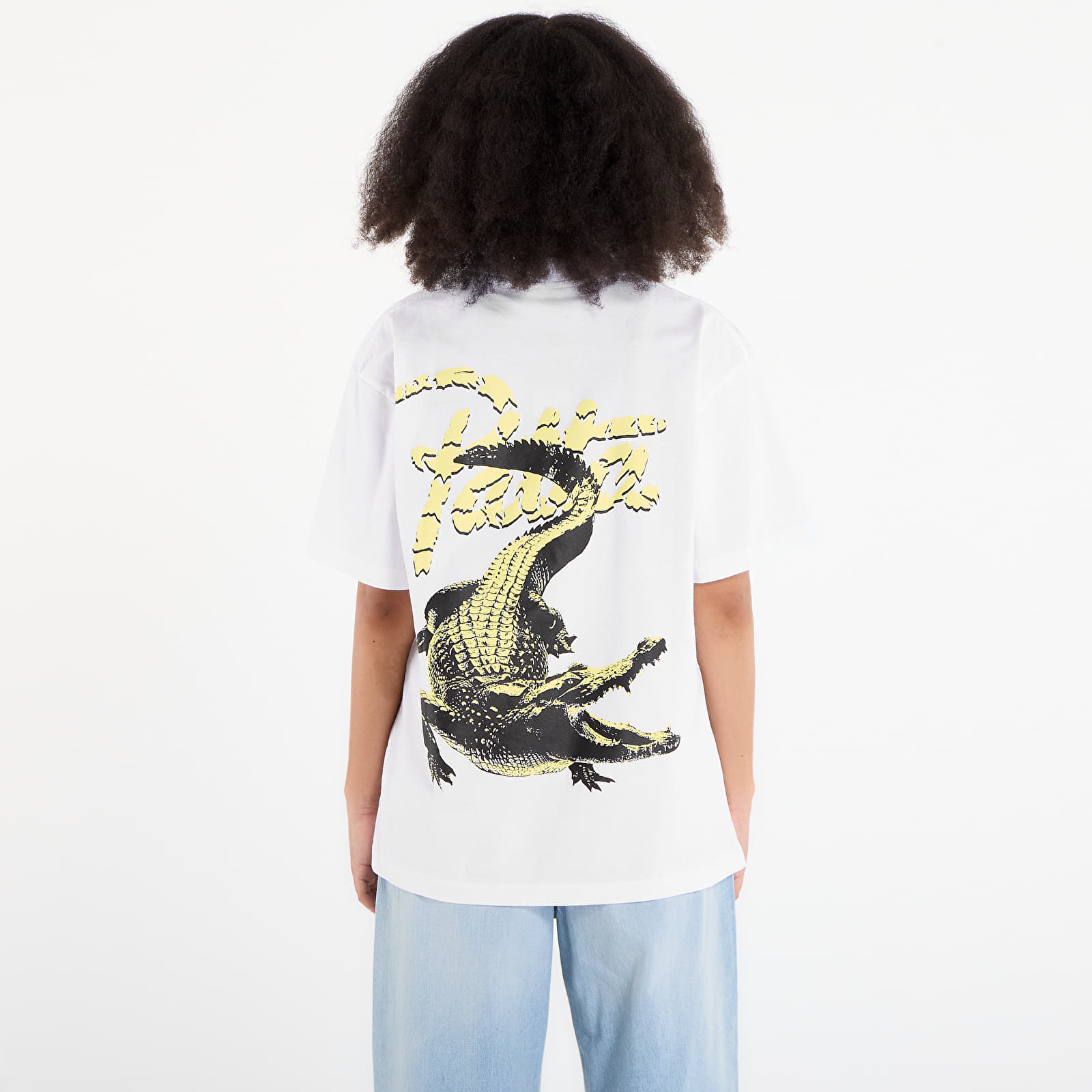 Trička Patta Croco T-Shirt UNISEX White