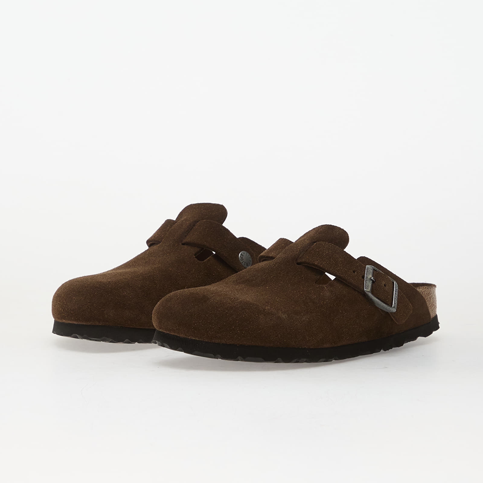 Miesten kengät Birkenstock Boston Suede Leather Unisex Carafe Tonal FB