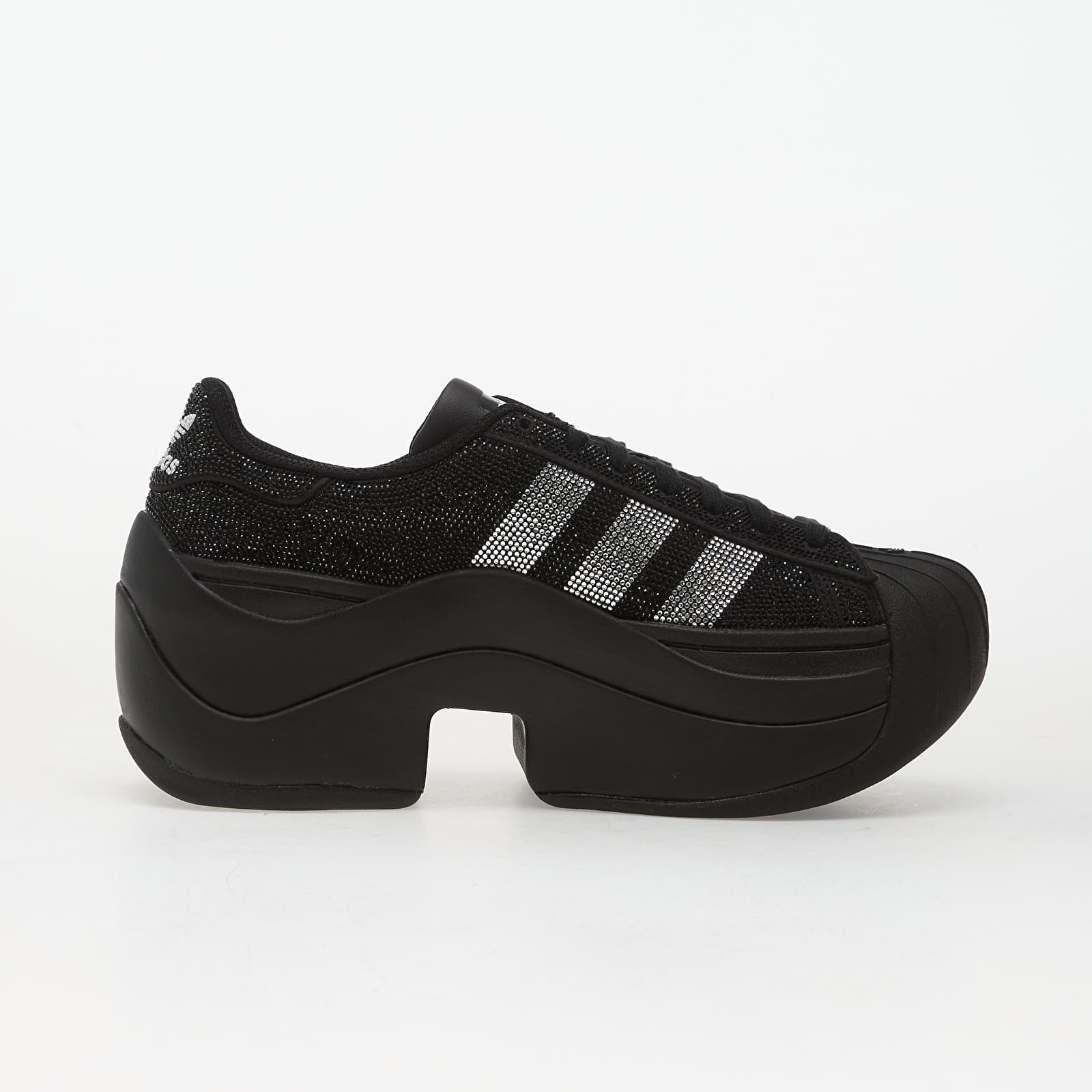 Γυναικεία παπούτσια adidas Superstar Bold Core Black/ Silver Metallic/ Ftw White